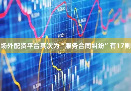 场外配资平台其次为“服务合同纠纷”有17则