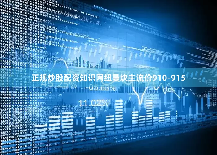 正规炒股配资知识网纽曼块主流价910-915